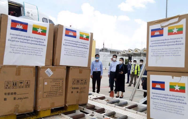 Camboya donará equipos médicos a Myanmar ảnh 1