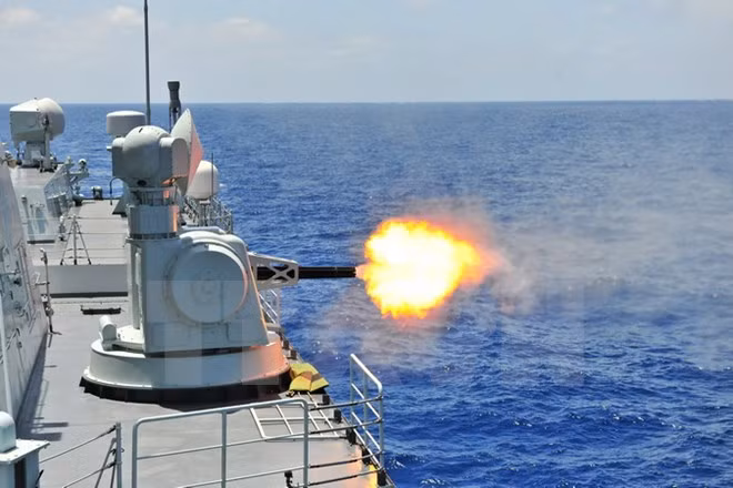Comienza maniobra naval internacional SEACAT en Singapur ảnh 1