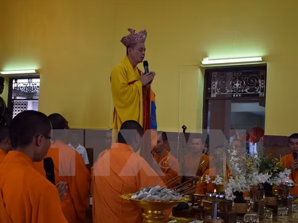 Celebraciones budistas de comunidad vietnamita en Tailandia ảnh 1 Celebraciones budistas de comunidad vietnamita en Tailandia ảnh 1