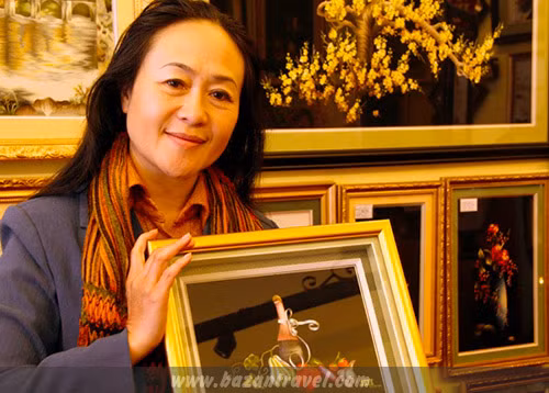 Pintura bordada de Vietnam entre los 100 marcas más conocidas de la ASEAN ảnh 1