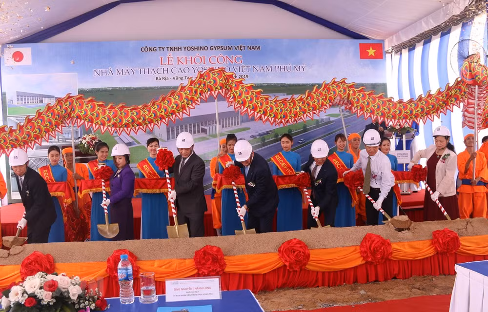 Construyen en provincia vietnamita fábrica japonesa de escayola ảnh 1 Construyen en provincia vietnamita fábrica japonesa de escayola ảnh 1