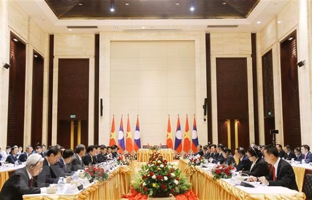 Fortalecen cooperación entre Vietnam y Laos en múltiples esferas ảnh 1
