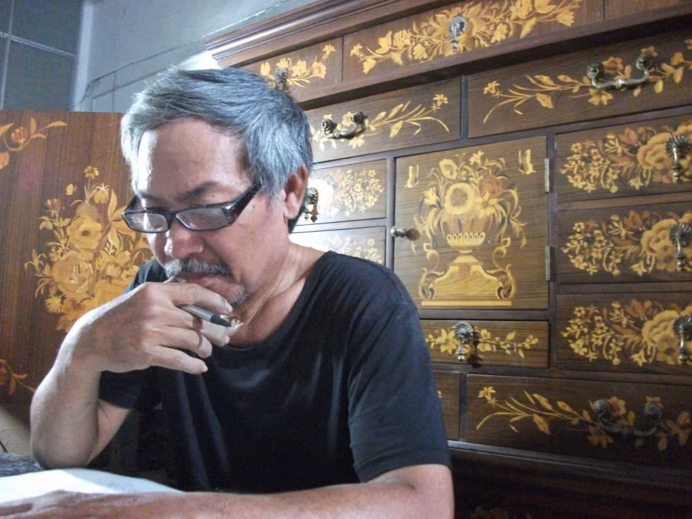 Pinturas de marquetería de Vietnam ảnh 1