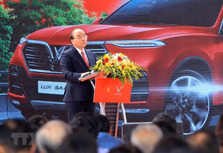 Inauguran en Vietnam fábrica de automóviles VinFast ảnh 1