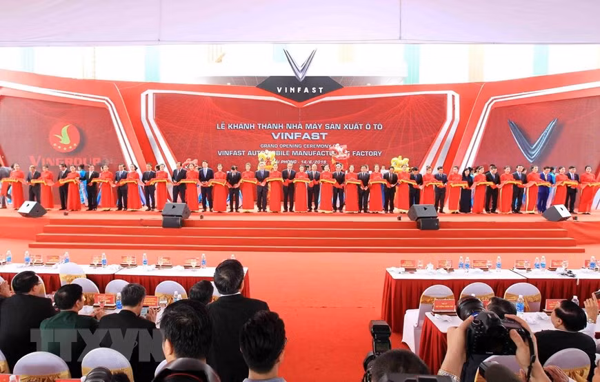 Inauguran en Vietnam fábrica de automóviles VinFast ảnh 2 Inauguran en Vietnam fábrica de automóviles VinFast ảnh 2