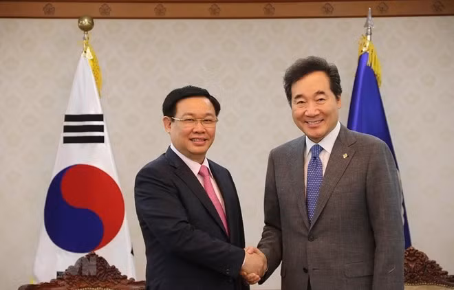 Vietnam y Corea del Sur aspiran a comercio bilateral de 100 mil millones de USD para 2020 ảnh 1