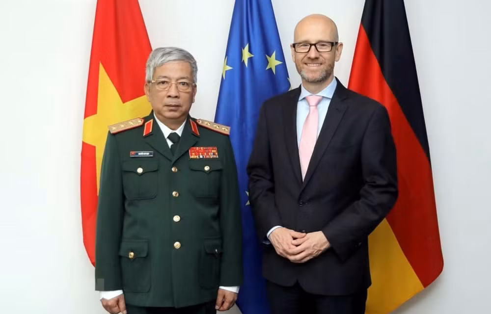 Promueven Vietnam y Alemania cooperación en defensa ảnh 1