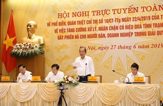 Fortalecen en Vietnam lucha contra la corrupción en la administración pública ảnh 1