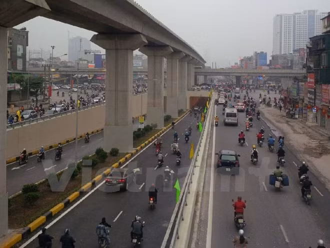 Abren al tráfico túneles más modernos de Hanoi ảnh 4 Abren al tráfico túneles más modernos de Hanoi ảnh 4