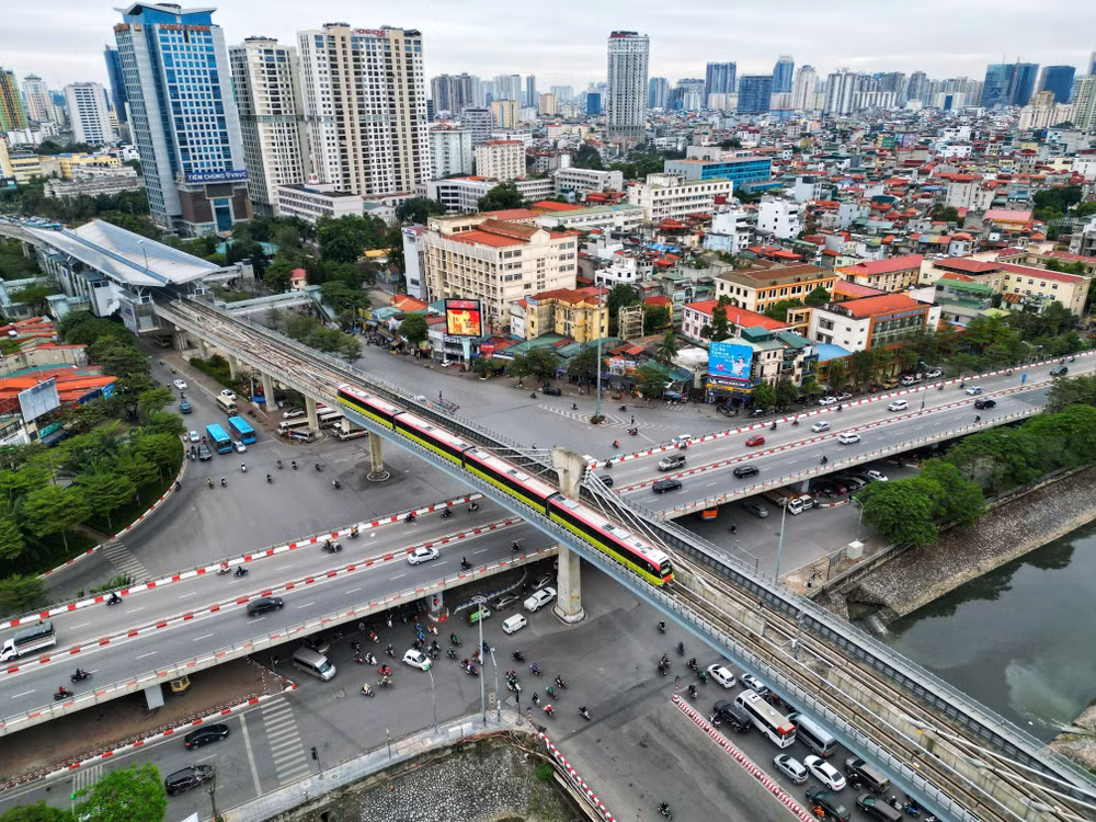 Hanoi acelera el progreso de proyectos infraestructurales claves ảnh 1