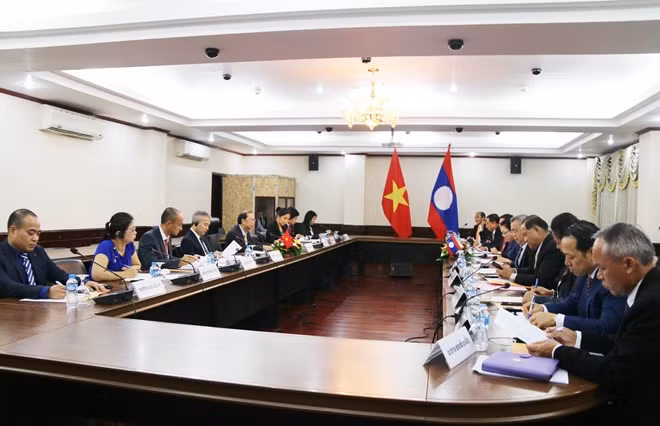 Efectúan cuarta Consulta Política Vietnam - Laos ảnh 1