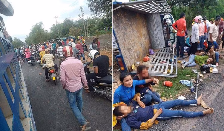 Mueren dos personas y 31 resultan heridas tras accidente de tránsito en Camboya ảnh 1 Mueren dos personas y 31 resultan heridas tras accidente de tránsito en Camboya ảnh 1