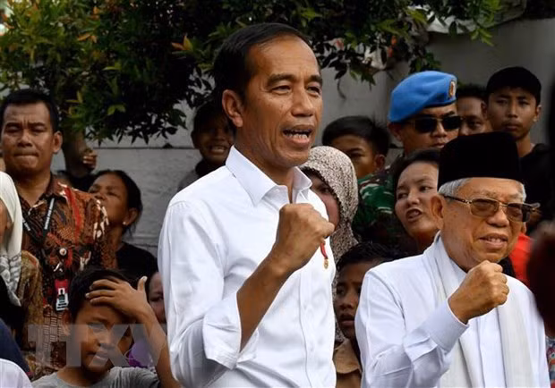 Auncian oficialmente en Indonesia reelección de Joko Widodo como presidente ảnh 1