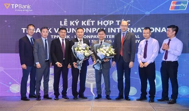 Suscribe banco vietnamita TPBank convenio de pagos con UnionPay ảnh 1