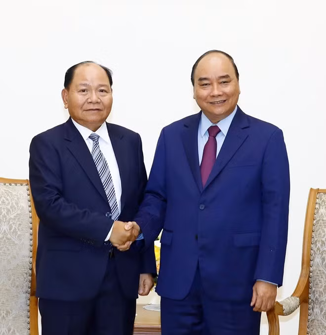 Premier recibe al ministro de Interior de Laos ảnh 1