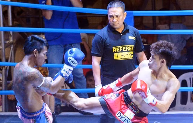 Compiten luchadores vietnamitas en Campeonato Mundial de Muay Thai en Tailandia ảnh 1