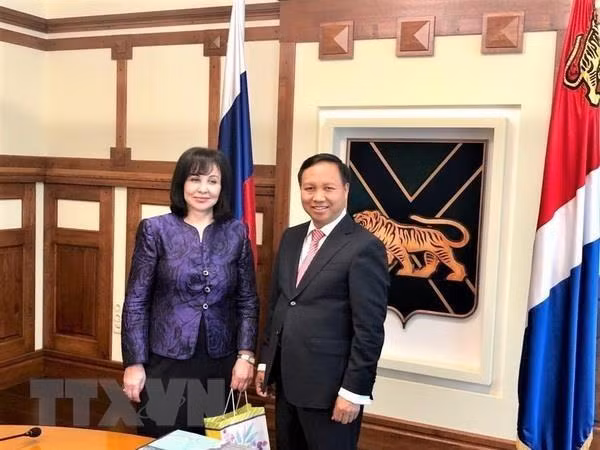 Vietnam y región rusa de Primorye intensifican cooperación económica ảnh 1