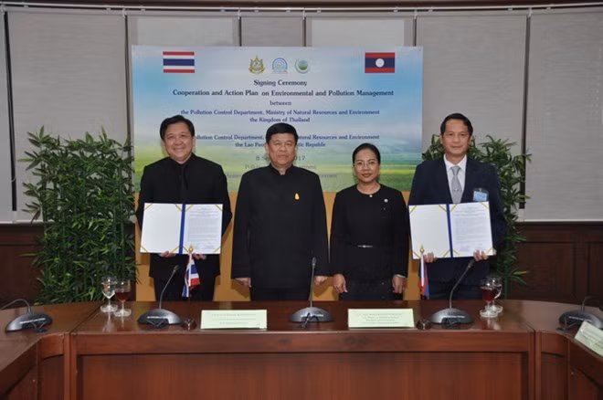 Tailandia y Laos cooperan para controlar contaminación ảnh 1