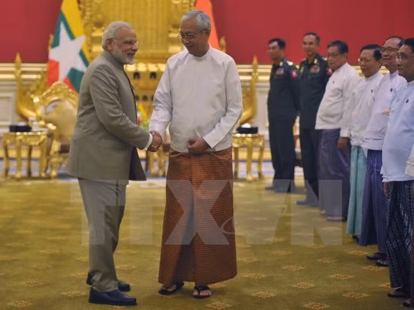 Myanmar e India buscan robustecer cooperación ảnh 1