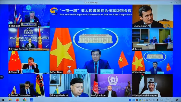 Participa Vietnam en conferencia de alto nivel sobre cooperación de la Franja y la Ruta ảnh 1 Participa Vietnam en conferencia de alto nivel sobre cooperación de la Franja y la Ruta ảnh 1