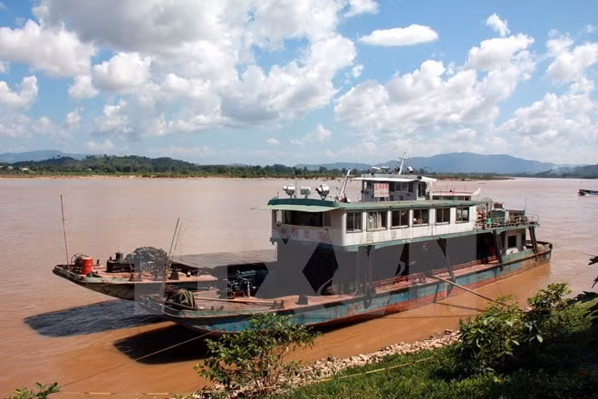 Sube nivel del agua en río Mekong en Laos ảnh 1