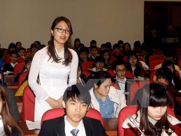 Foro destinado a concientizar a jóvenes sobre parlamento vietnamita ảnh 1 Foro destinado a concientizar a jóvenes sobre parlamento vietnamita ảnh 1