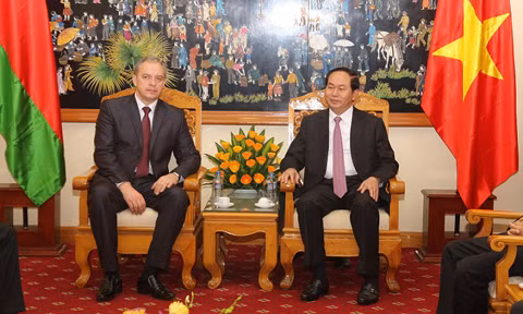 Vietnam y Belarús forjan vínculos de defensa ảnh 1