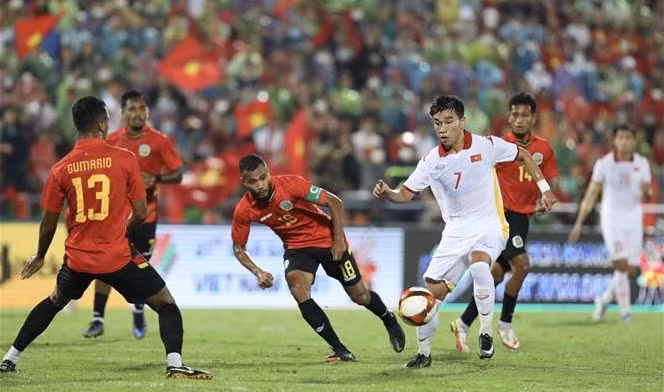 SEA Games 31: Vietnam gana de manera convincente 2-0 ante Timor Leste ảnh 1 SEA Games 31: Vietnam gana de manera convincente 2-0 ante Timor Leste ảnh 1