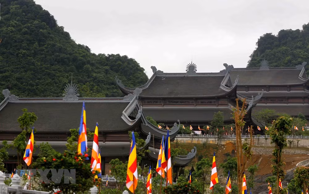 [Fotos] Pagoda Tam Chuc, dispuesta a celebrar el Día de Vesak 2019 de la ONU ảnh 9