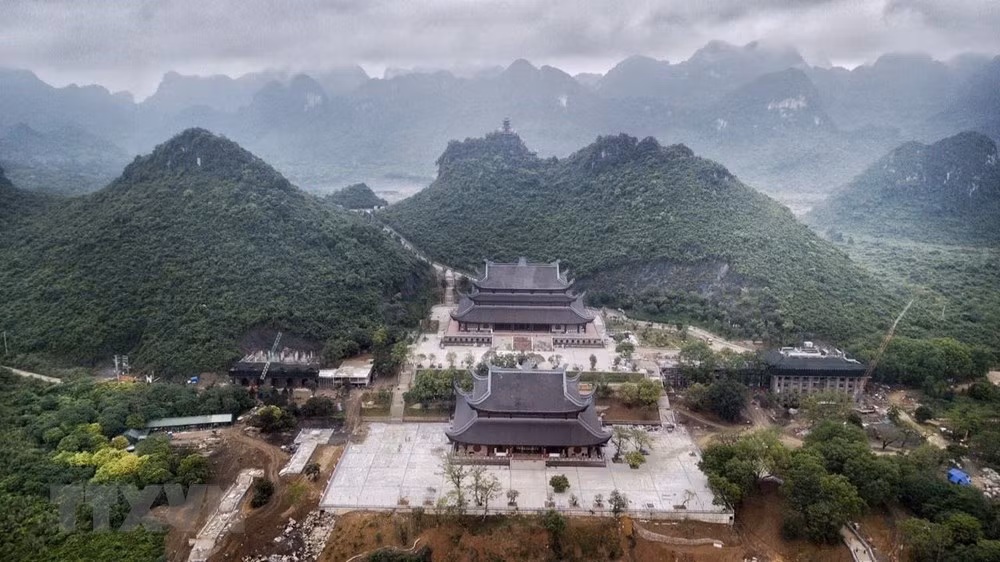 [Fotos] Pagoda Tam Chuc, dispuesta a celebrar el Día de Vesak 2019 de la ONU ảnh 7