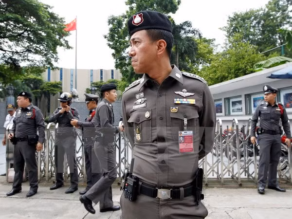 Policía de Tailandia registra nueve sitios sospechosos en Bangkok ảnh 1