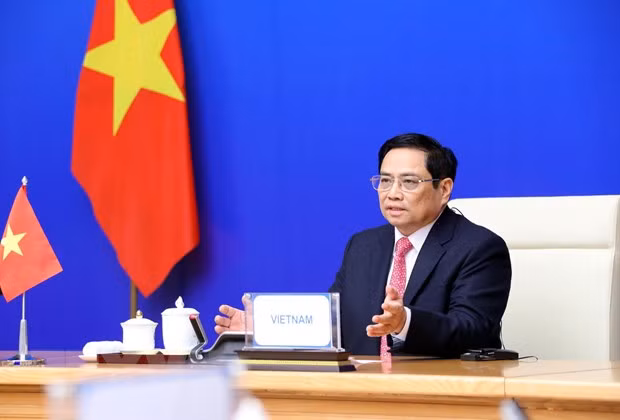 Premier de Vietnam propone recomendaciones para agilizar cooperación Asia-Europa ảnh 1