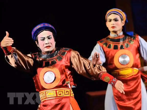 Presentarán artes escénicas tradicionales de Vietnam en Festival de Teatro China-ASEAN ảnh 1
