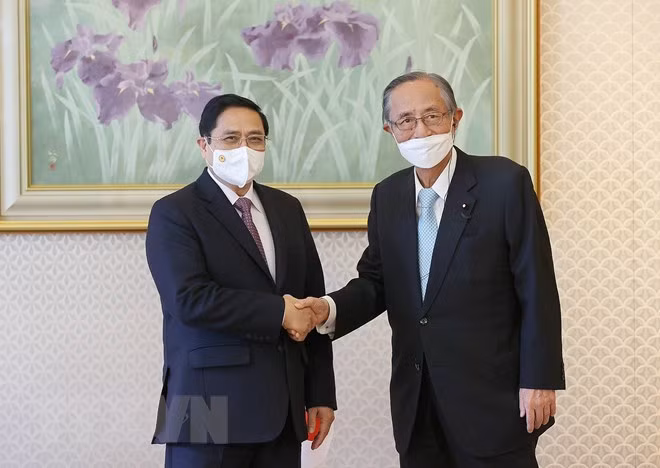Primer ministro de Vietnam se reúne con líderes de la Dieta Nacional de Japón ảnh 2