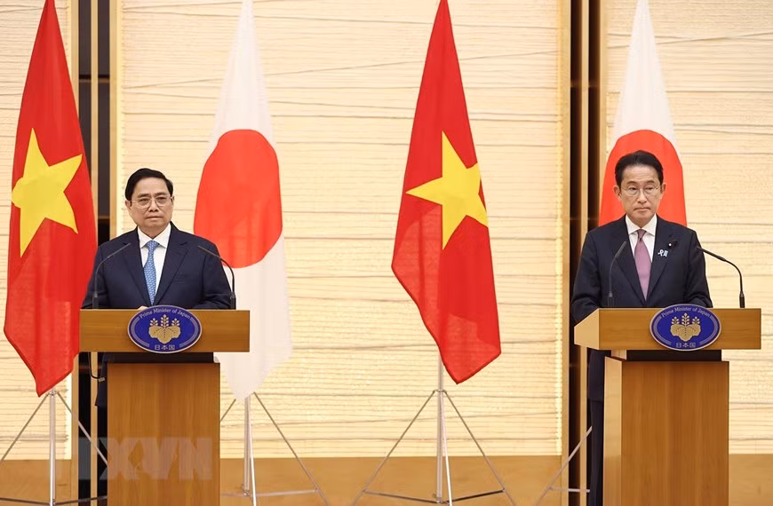 Emiten declaración conjunta Vietnam - Japón ảnh 1 Emiten declaración conjunta Vietnam - Japón ảnh 1