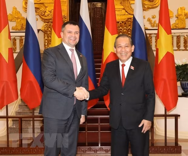Afirma Vietnam apoyo a Rusia en fomento de su papel en Asia-Pacífico ảnh 1