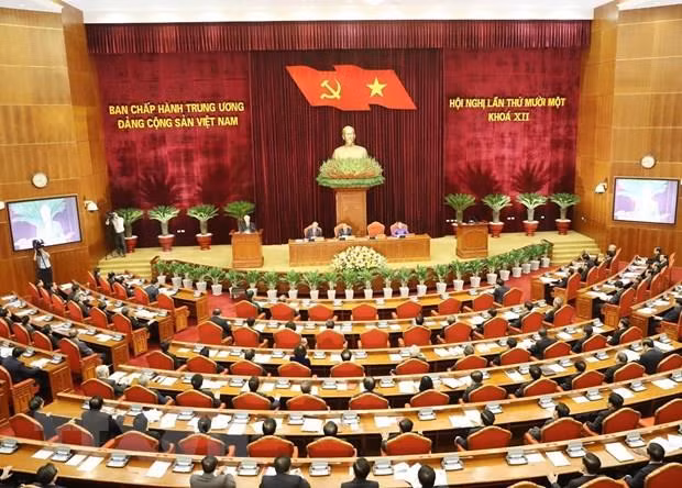 Sesiona XI pleno del Comité Central del Partido Comunista de Vietnam ảnh 1