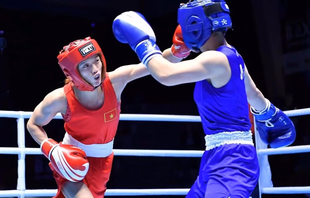 Atleta vietnamita gana plata en Campeonato Mundial de Boxeo Femenino ảnh 1