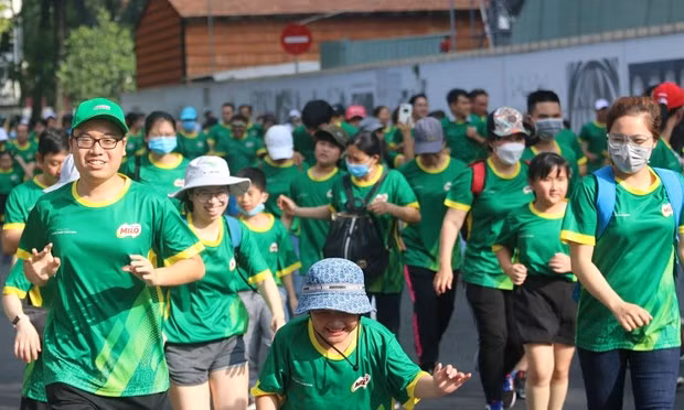 Celebran Día de la Carrera Olímpica en localidades vietnamitas ảnh 1