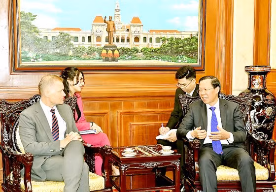 Ciudad Ho Chi Minh propone impulsar cooperación multifacética con Dinamarca ảnh 1