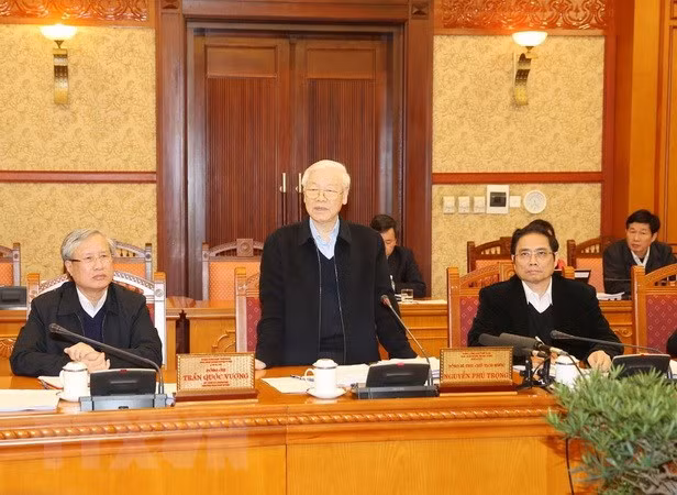 Máximo dirigente partidista de Vietnam exhorta a acelerar reformas de sistema político ảnh 1