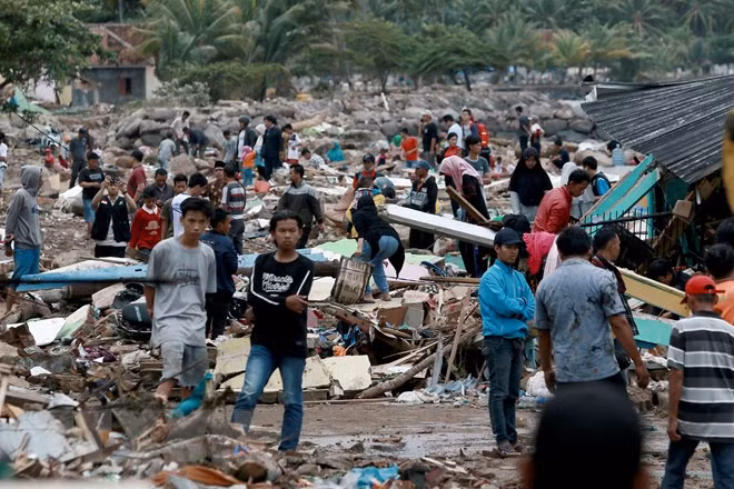 Alertan de nuevo tsunami en Indonesia por creciente actividad volcánica ảnh 1 Alertan de nuevo tsunami en Indonesia por creciente actividad volcánica ảnh 1