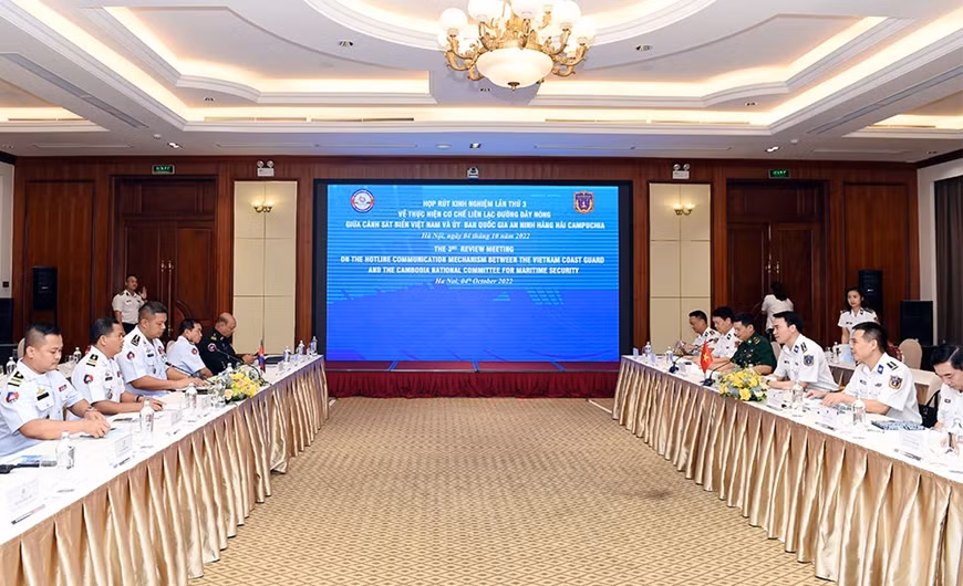 Vietnam y Camboya fortalecen cooperación en seguridad marítima ảnh 1 Vietnam y Camboya fortalecen cooperación en seguridad marítima ảnh 1