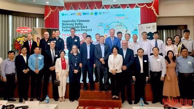 Vietnam y Australia inician proyecto de cooperación sobre cadena de valor del arroz ảnh 1