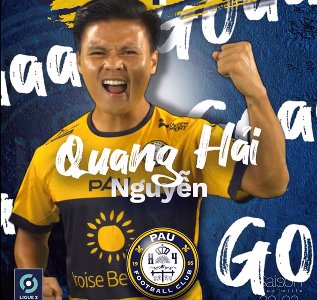 Brilla centrocampista vietnamita Quang Hai con su primer gol en la Ligue 2 ảnh 1 Brilla centrocampista vietnamita Quang Hai con su primer gol en la Ligue 2 ảnh 1