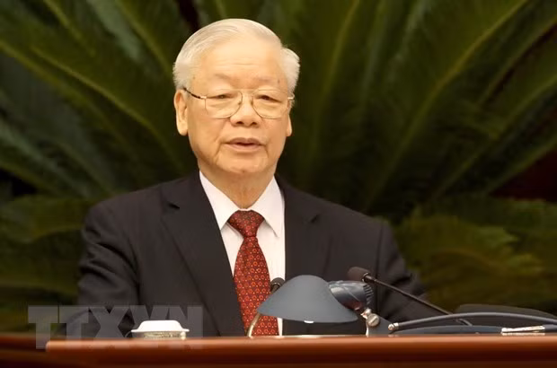 Visita del máximo dirigente de Vietnam a China muestra amistad tradicional ảnh 1