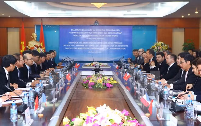 Vietnam y Francia cooperan en desarrollo de tecnología de informaciones ảnh 1