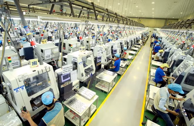 Vietnam: leve aumento en Índice de Producción Industrial ảnh 1 Vietnam: leve aumento en Índice de Producción Industrial ảnh 1