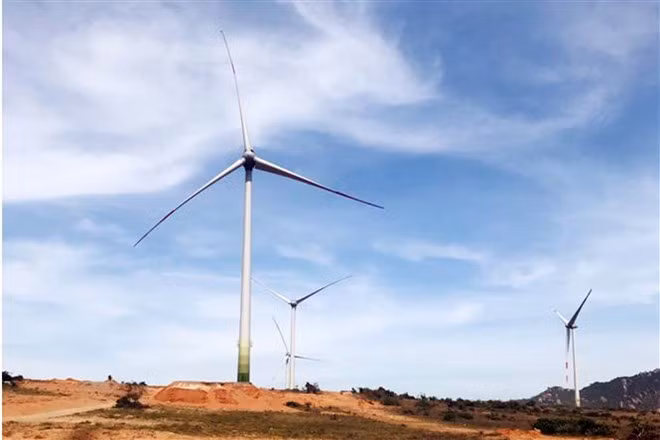 Inauguran la planta de energía eólica Mui Dinh en la provincia vietnamita de Ninh Thuan ảnh 1