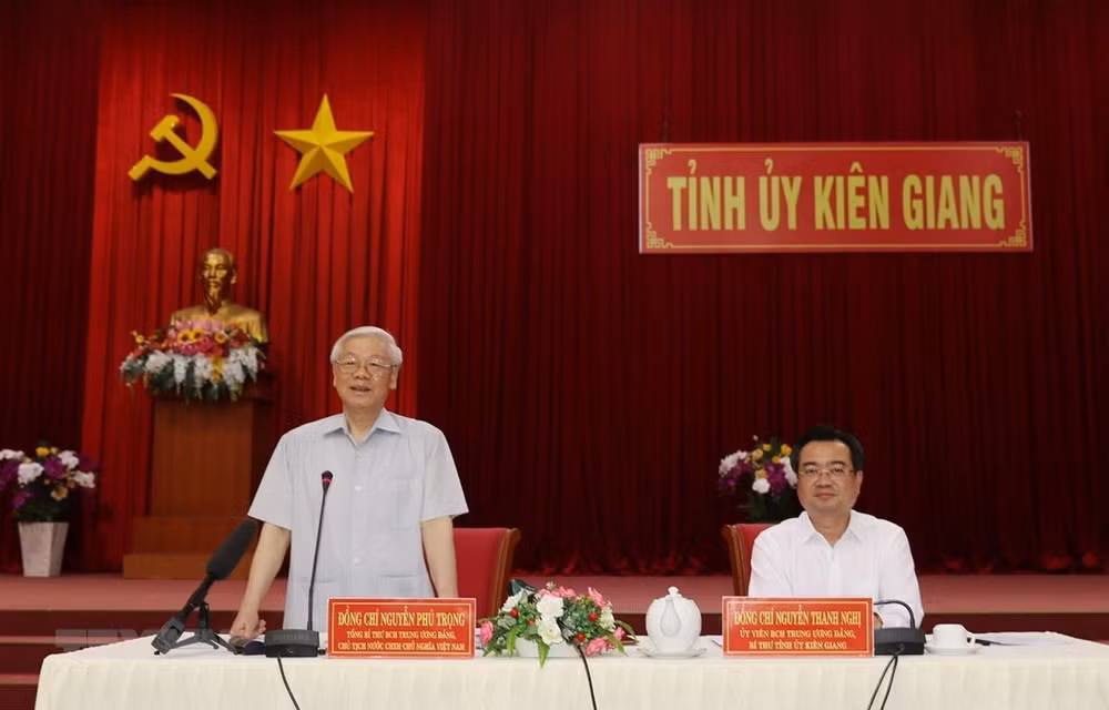 Insta máximo dirigente político de Vietnam a Kien Giang a aprovechar potencialidades económicas ảnh 1